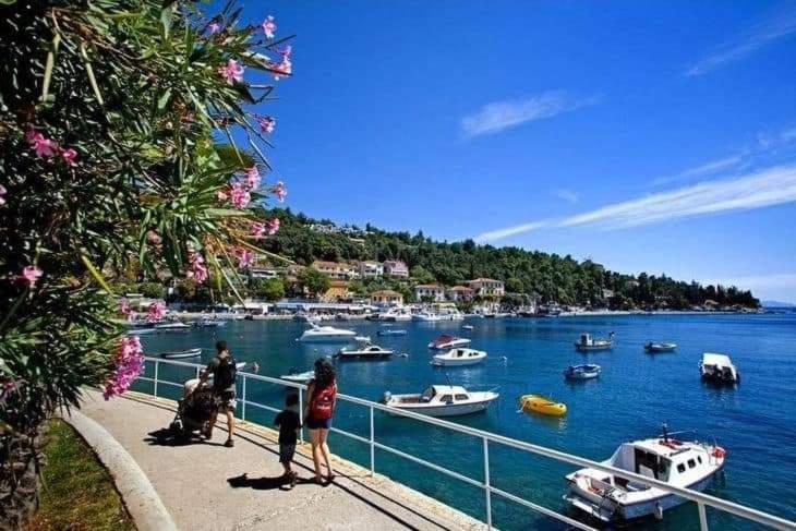 Apartman Lukas Rabac Esterno foto